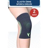 BLUEWELL ORTHOPEDICS PRODUCTS Spor Dizliği Ortopedik Koruyucu Elastik Voleybol Basketbol Fitness Çift Taraflı Dizlik 2 ADET