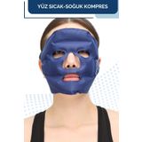 Bluewell Orthopedıcs Products Termojel Yüz Maskesi Soğuk Sıcak Kompres Tüm Yüz Jel