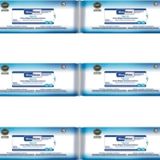 Bluewhite Blue White Perine Bölgesi Vücut Temizleme Havlusu 50'Li 6 Paket 300 Kullanım