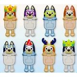 Bluey figür sonny angell hippers telefon tablet aksesuarı oyuncak (1 adet), mofusand bluey bingo kawaii kore tarzı