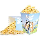 Bluey Mısır (Popcorn) Kutusu (8 Adet) - Renkli