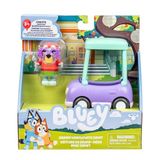 Bluey Temel Büyükanne Bebek Oyuncak Araba, 7,62 cm Mafsallı Janet Çocuk Oyuncağı, 3 Yaş ve Üzeri Çocuklar için Sürükleyici Araba Oyuncakları