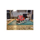 Bluline Studio Ahşap Kendin Yap Hobi Ev Maketi (DİY) - 3D Renkli Puzzle