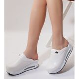 Blum Sabo Terlik Kadın Beyaz Airmax Anatomik Sabo Terlik
