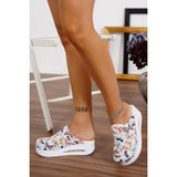 Blum Sabo Terlik Pastel Kelebek Kadın Airmax Taban Tam Ortopedik Anatomik Hastene,Doktor,Hemşire,Aşçı Sabo Terlik