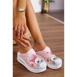 Blum Sabo Terlik Pembe Baykuş Kadın Airmax Tam Ortopedik Anatomik Hastene, Doktor, Hemşire, Aşçı Sabo Terlik