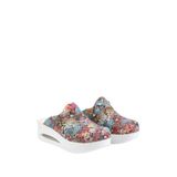 BLUMSABOTERLİK Ebruli Desen Kadın Airmax Taban Tam Ortopedik Anatomik Hastene,doktor,hemşire,aşçı Sabo Terlik, Krem, 36
