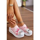 blumsaboterlik Pembe Baykuş Kadın Airmax Tam Ortopedik Anatomik Hastene, Doktor, Hemşire, Aşçı Sabo Terlik
