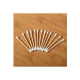 Bluokbeauty 50 Adet Ahşap Bambu Sağlık Kulak Çubuk Pamuk Cotton Swabs Çubuğu