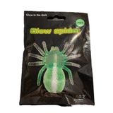 Bluoksweet Glow spider fosforlu parıltılı hayvan örümcek cadılar bayramı eğitsel duyusal party oyuncak figür