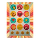 Bluoksweet Ödül model-5 reward okul öğrenci çocuk kız erkek çıkartma defter kitap etiket