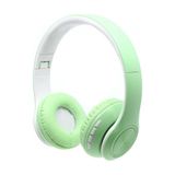 BLUPPLE Bluetooth Wireless Mikrofonlu Kablosuz Stereo Kulak Üstü Kulaklık Yeşil Genç Çocuk