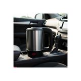 Blurry Date Kettle Su Isıtıcı Araç İçi Oto Çakmaklık Girişli Çelik 0.5LT 24 Volt