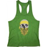 Bluu Arphax Fıstık Yeşili Fitness Gym Tank Top Erkek Sporcu Atleti