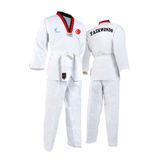 Bluu Ay Yıldız Baskılı Pum Yaka Taekwondo Elbisesi Dobok Tekvando Elbisesi