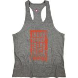 Bluu HMBLW Gri Fitness Gym Tank Top Erkek Sporcu Atleti
