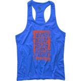 Bluu HMBLW Mavi Fitness Gym Tank Top Erkek Sporcu Atleti