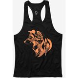 Bluu Mandalaw Fitness Gym Tank Top Sporcu Atleti - XL - Siyah