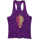Bluu Ngup-X Fitness Gym Tank Top Sporcu Atleti - XL - Mor