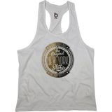 Bluu Nygoldx Fitness Gym Tank Top Sporcu Atleti - 2XL - Beyaz