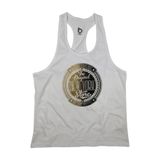 Bluu Nygoldx Fitness Gym Tank Top Sporcu Atleti - XL - Beyaz