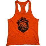 Bluu Outdooreagle Fitness Gym Tank Top Sporcu Atleti - 2XL - Turuncu
