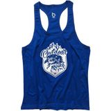 Bluu Outdooreagle Fitness Gym Tank Top Sporcu Atleti - XL - Saks Mavi