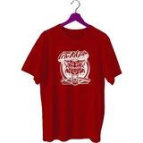 Bluu Outdoorwild Spor T-Shirt Bisiklet Yaka - Bordo