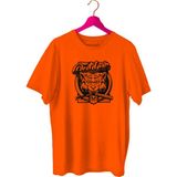 Bluu Outdoorwild Spor T-Shirt Bisiklet Yaka - M - Turuncu