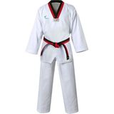Bluu Pum Yaka Taekwondo Elbisesi Dobok Tekvando Elbisesi - Beyaz - 140 cm