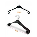 Bluz Askısı, Elbise Askısı, Tişört Askısı, Tunik Askısı, Gömlek Askısı, Siyah Renk, 43 cm, 50 Adet