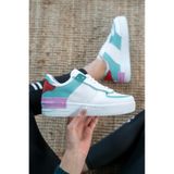 Blyss Beyaz Kırmızı Kadın Spor Yürüyüş Koşu Ayakkabı Sneaker