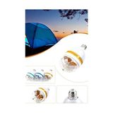 BM-553 Renkli Disko Ampulü Lambası E27 Duy LED Ampul Dönen Disco Topu 1410 - 1 - 10 W - Amber