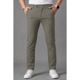 BM BALANCEMODA Erkek Çağla Yeşil Renk Kaliteli Esnek Likralı Slim Fit Kumaş Pantolon