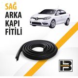 B&M Kauçuk Renault Fluence Sağ Arka Kapı Fitili BM04421