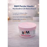 B&M Pembe Vazelin Nemlendirici Cilt Bakım Kremi Çok Amaçlı Vazelin 1 Adet