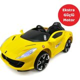 Bm Toys Carisma GT Kumandalı 4x2 12 V Sarı Akülü Araba