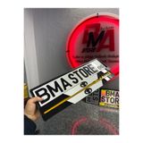 BMASTORE06 BMA STORE 06 TOYOTA LOGOLU ZEBRA MODEL Pleksi Plakalık (1çift,2adet)