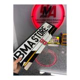 BMASTORE06 BMASTORE HONDA LOGOLU ZEBRA MODEL Pleksi Plakalık (1 çift , 2 adet)