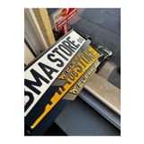 BMASTORE06 CUPRA LOGOLU VE YAZILI BRONZ MAT Model Pleksi Plakalık (1Çift,2Adet)