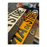 BMASTORE06 Mi?ni? Cooper S Mat Model Pleksi Plakalık (1çift,2adet)