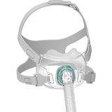Bmc F6 Ağız Burun CPAP Maskesi L Beden Dairesel Havalandırma ve Konforlu Kullanım Özellikli
