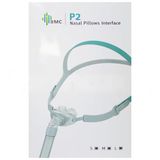 BMC P2 Nasal Pillow Burun Yastıklı Silikon Maske