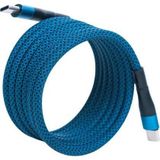 BMCC-06 Mavi USB-C-C Manyetik Kablo – 2 m, 100 W Süper Hızlı Şarj