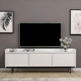 BMdekor Angel Beyaz 183 cm Tv Sehpası