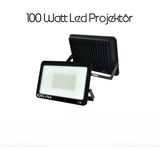 BMG Aydınlatma 100 Watt Smd LED Projektör Armatür 9000 lm Enerji Tasarruflu 6500K Beyaz Işık IP65 - 6500K - Beyaz İşık