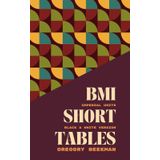 BMI Short Tables (Imperial Units, Black & White Version)