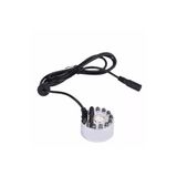 BMK ELECTRO ANKARA Soğuk Buhar Jeneratörü Sis Yapıcı Nem Nozülü Kuluçka Bitki 12 Led Renkli Işık Sisleyici Ultrasonik