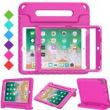 BMOUO iPad 9,7 inç 2018/2017 için Çocuk Kılıfı, iPad Air 2 - Ekran Koruyuculu, Darbeye Dayanıklı Çocuk Kapak Tutacağı Stand Kılıf iPad 9,7 inç 2017/2018 (iPad 5. ve 6. Nesil), iPad Air 2 - Rose