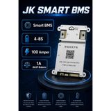 BMS JK Smart 4-8S 100A Bluetooth Akıllı Batarya Koruma Kartı